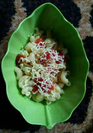 Foto resep Makaroni telor keju