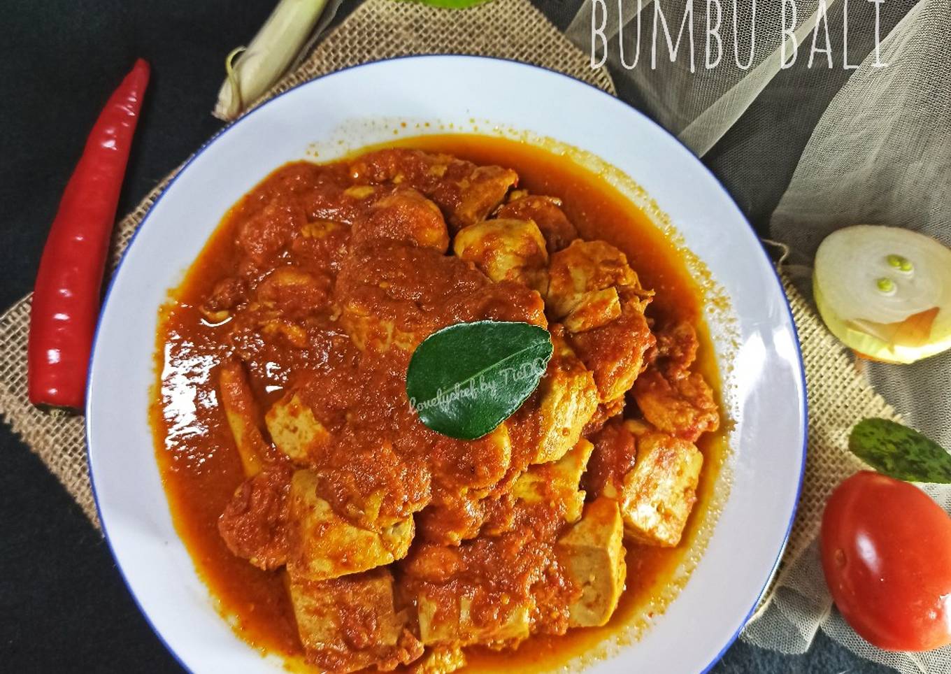 Tahu Udang Bumbu Bali