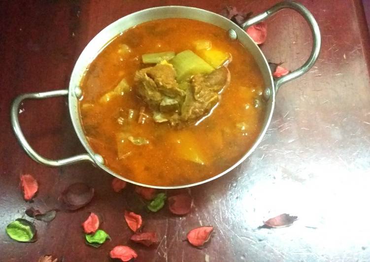 Recipe of Favorite Hyderabadi Kaddu Ka Dalcha