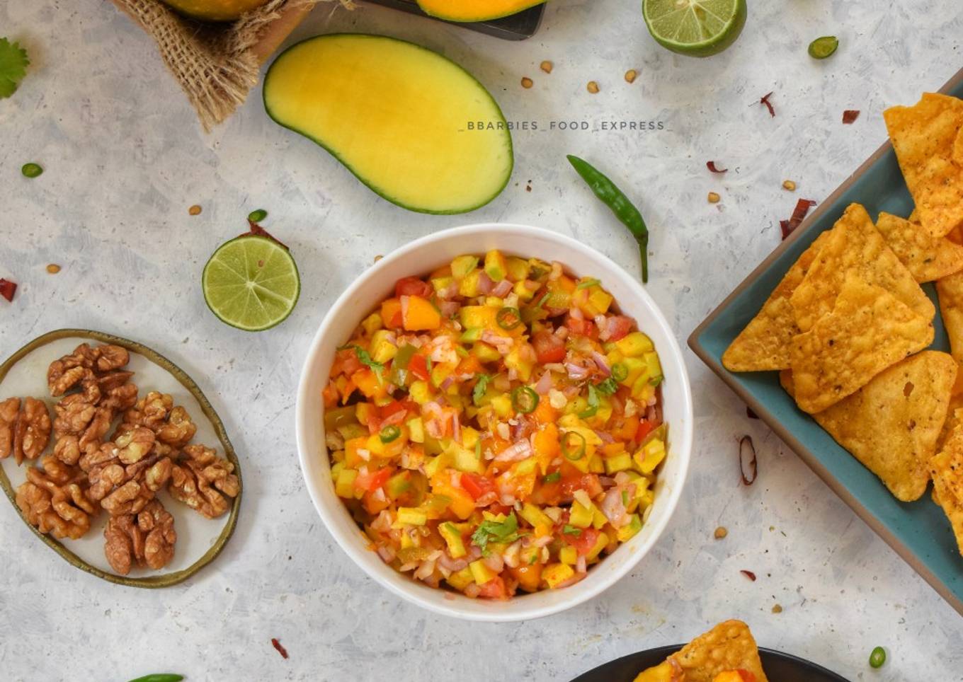 RAW & RIPE MANGO & WALNUT SALSA