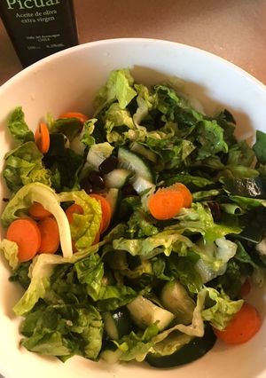 Una foto de Ensalada Mix rapidita