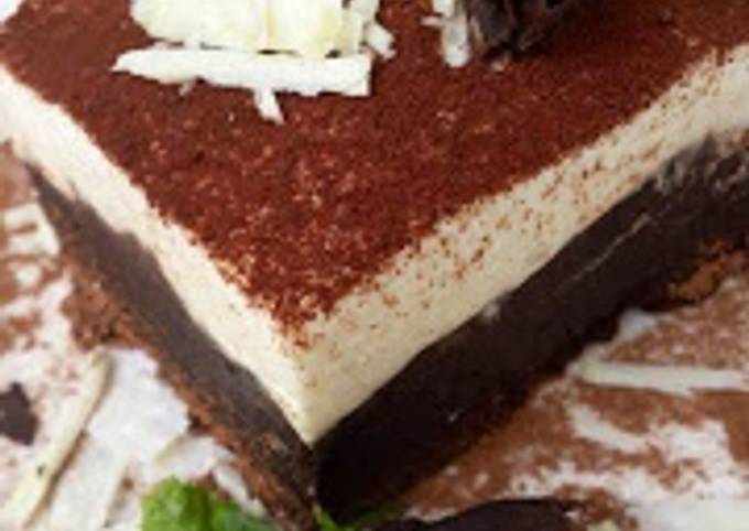How to Prepare Perfect BROWNIE TIRAMISU (Without Alcohol) for Healthy Food