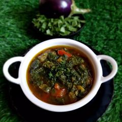 A picture of Palak Baingan ki Sabji.