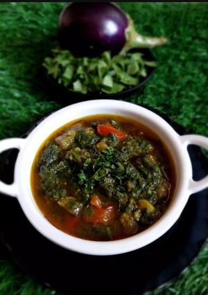 A picture of Palak Baingan ki Sabji.