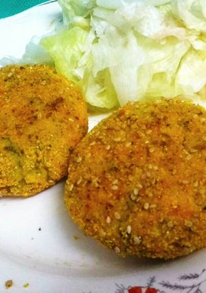 Una foto de Medallones de polenta