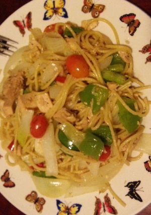 A picture of Hot Pasta Tuna 😈.