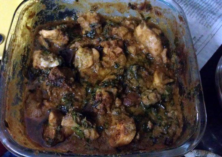 Steps to Prepare Ultimate Fenugreek Chicken