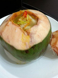 A picture of Coconut Vegetable Soup.