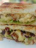 Banana and Medjool Dates Diet Brunch Sandwich / DAY 1