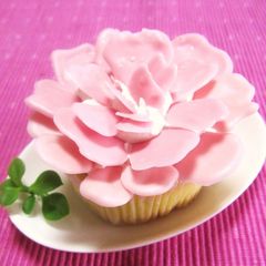 A picture of For Mother's Day! Easy Mini Carnation Cake.