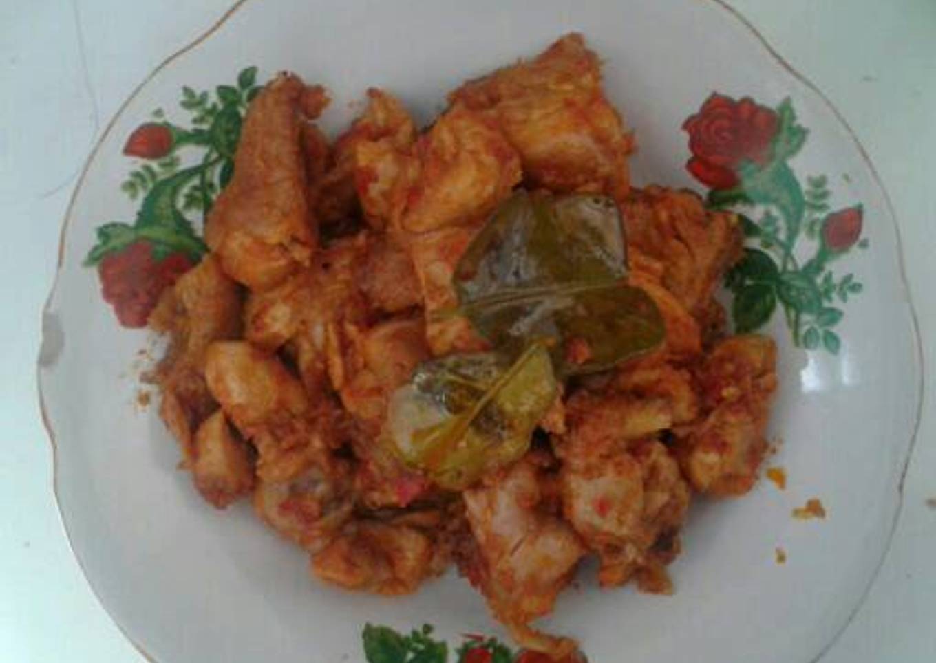 Ayam balado enak seadanya