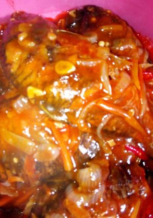 Foto resep Ikan mas pedas manis