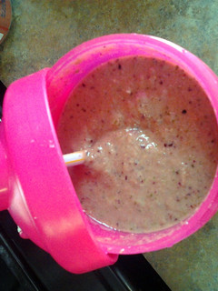 A picture of Aleah's Morning Monster Smoothie!.