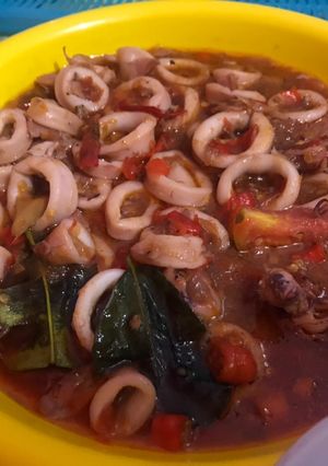 Foto resep Cumi saus padang