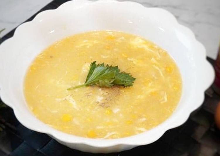 Easiest Way to Make Perfect Creamy soup jagung