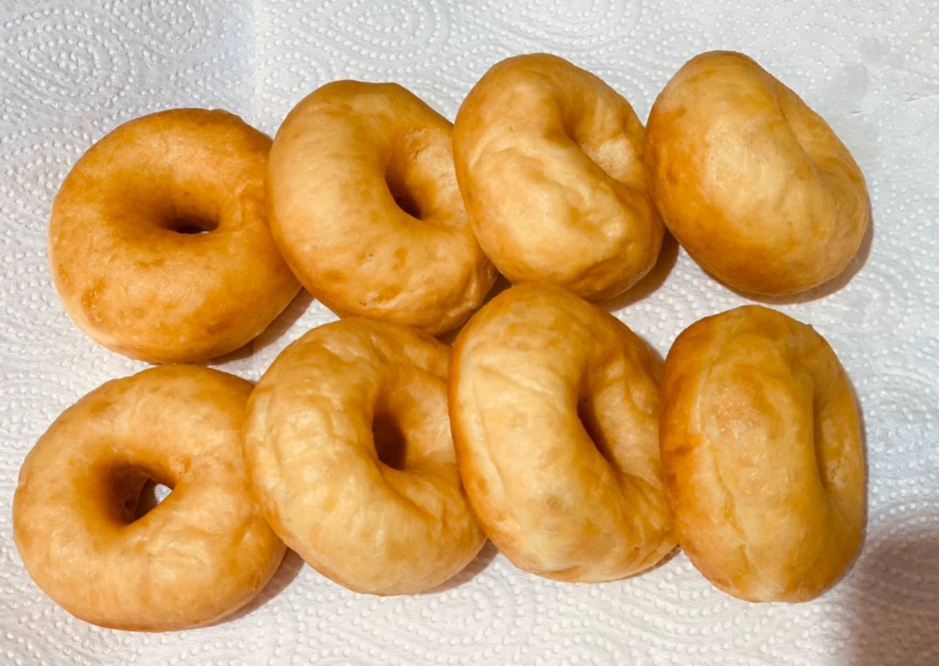Resep Donat tanpa kentang (Empuk banget)