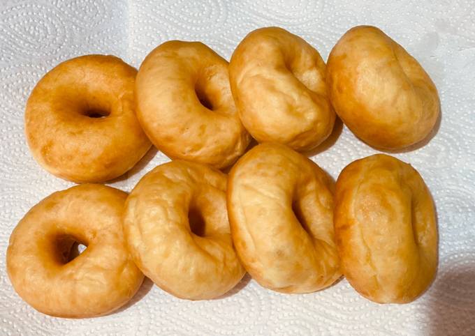 Cara Membuat Resep Donat tanpa kentang (Empuk banget) Bunda Pasti Bisa