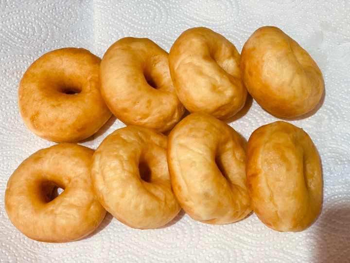 Cara Membuat Resep Donat tanpa kentang (Empuk banget) Bunda Pasti Bisa