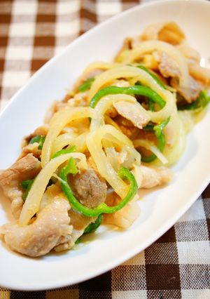 A picture of Pork Miso and Ginger Stir Fry.