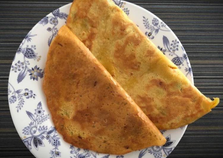 Recipe of Any-night-of-the-week Besan Chilla