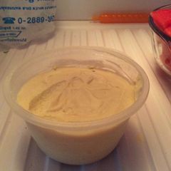 A picture of Homemade Coffee-Cream Ice-cream.