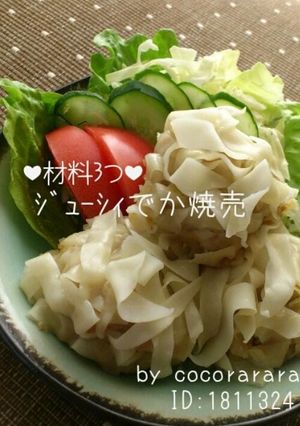 A picture of Simple 3 Ingredient Dish - Juicy and Nutritious Shumai.