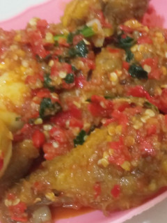 Foto resep Balado ayam telur