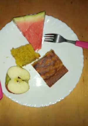 A picture of Marble cake# Baking contest.