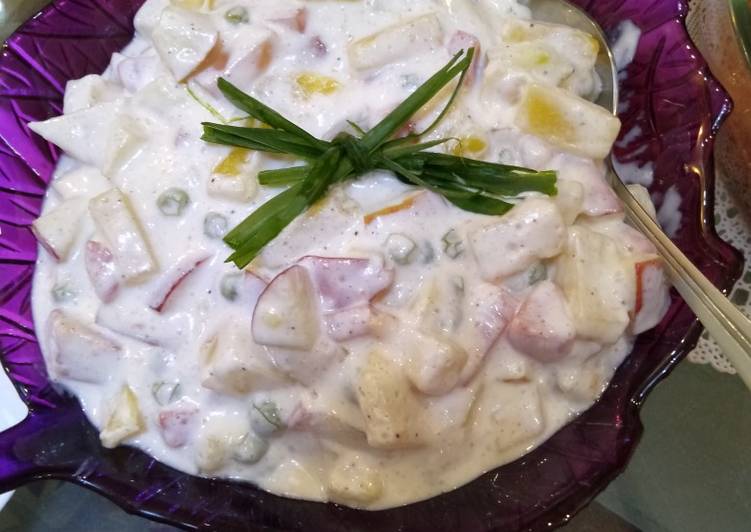 Recipe of Any-night-of-the-week Rassain salad