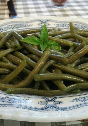 A picture of AMIEs Delicious "boiled FAGIOLINI".