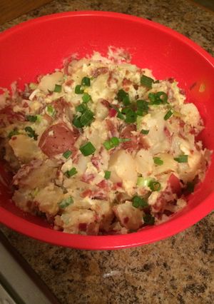 A picture of Hot Potato Salad.