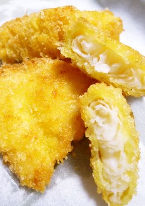 A picture of Fried White Flounder for Bento.