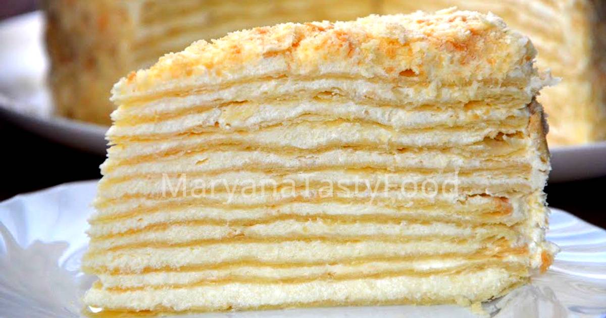 Торт Наполеон Рецепт Классический Пошагово С Фото