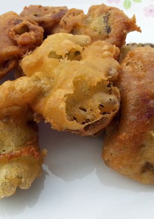 A picture of Mushroom Tempura.