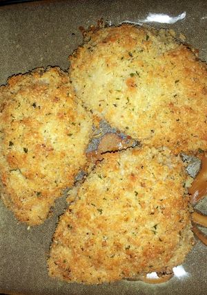 A picture of Garlic Bread Chicken Breast.