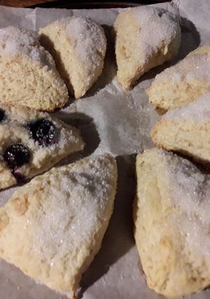 Una foto de Scones tipo americanos !