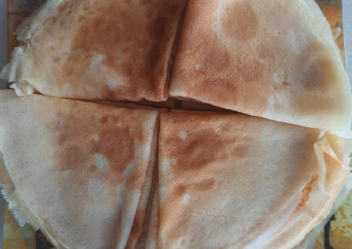 Crêpes rapides faciles et moelleuses