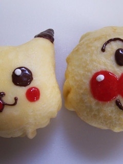 A picture of Character Crepes Made from Pancake Mix.