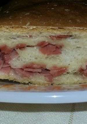 Foto de Pão caseiro recheado