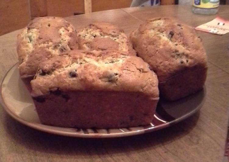 Steps to Prepare Homemade Blueberry Quick Bread Recipe