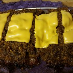 A picture of Italian Meatloaf.
