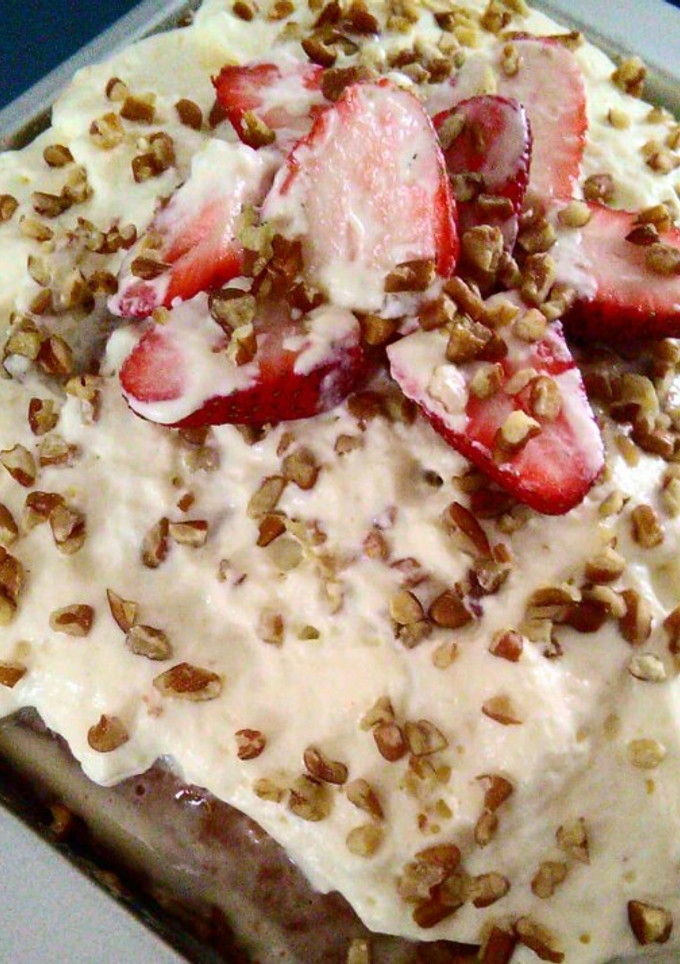 Una foto de Pastel de tres leches