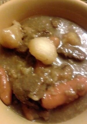 A picture of BEEF STEW (pressure cooker).