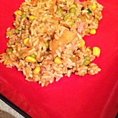 A picture of Pineapple Fried Rice.