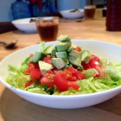 A picture of Simple avocado salad.