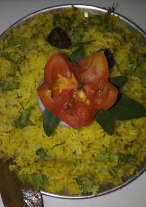 A picture of Urad dal ki Khichdi.