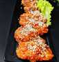 Wajib coba! Resep buat Chicken wings with gochujang sauce  menggugah selera