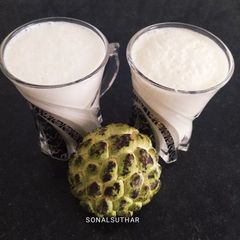 Custard Apple Milkshake A picture of Custard Apple Milkshake.