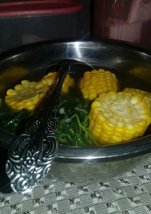 Foto resep Sayur bayam jagung manis