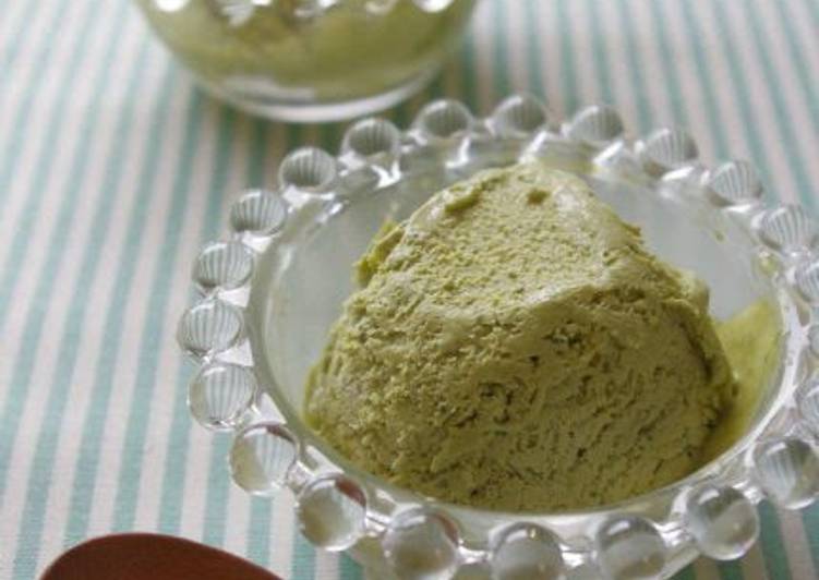 Recipe of Richness! Matcha Ice Cream